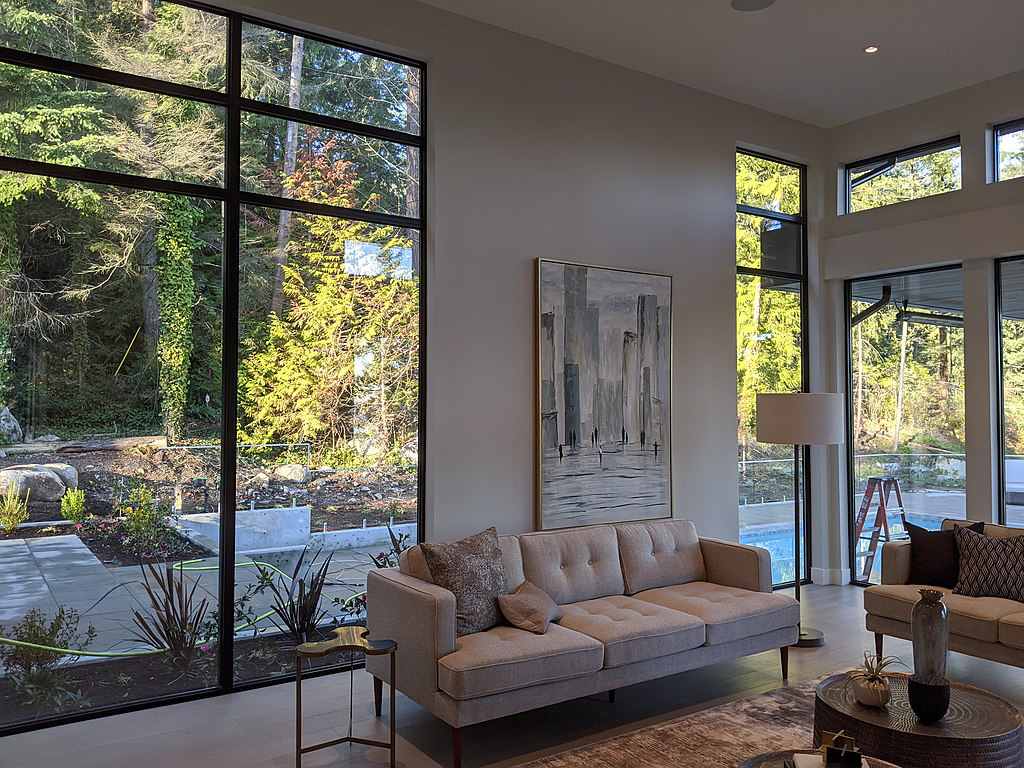 Fenetres double vitrage salon